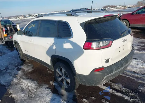 2019 Jeep Cherokee Limited 4X4 z USA, uszkodzony, nr VIN 1C4PJMDXXKD231915